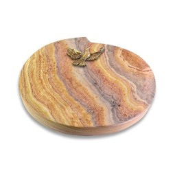 Grabkissen Baroque/Rainbow Taube (Bronze)