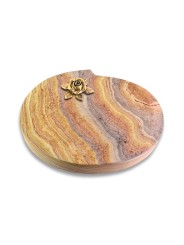 Grabkissen Baroque/Rainbow Rose 4 (Bronze)