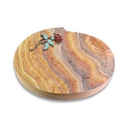 Grabkissen Baroque/Rainbow Rose 2 (Color)