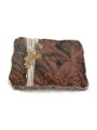 Grabplatte Aruba Strikt Rose 13 (Bronze)