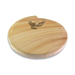 Grabkissen Baroque/Woodland Taube (Bronze)