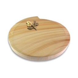Grabkissen Baroque/Woodland Rose 3 (Bronze)