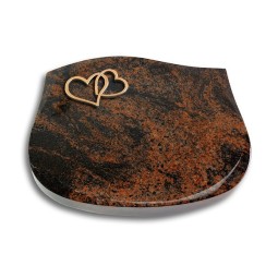 Grabkissen Cassiopeia/Aruba Herzen (Bronze)