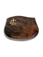 Grabkissen Cassiopeia/Aruba Kreuz 1 (Bronze)