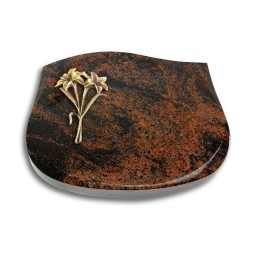 Grabkissen Cassiopeia/Aruba Lilie (Bronze)