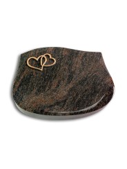 Grabkissen Cassiopeia/Himalaya Herzen (Bronze)