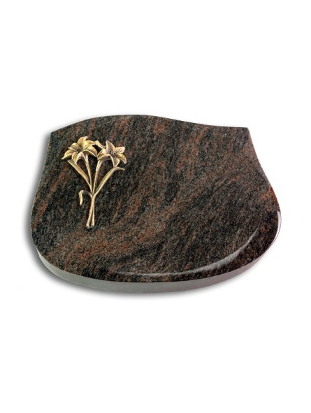 Grabkissen Cassiopeia/Himalaya Lilie (Bronze)