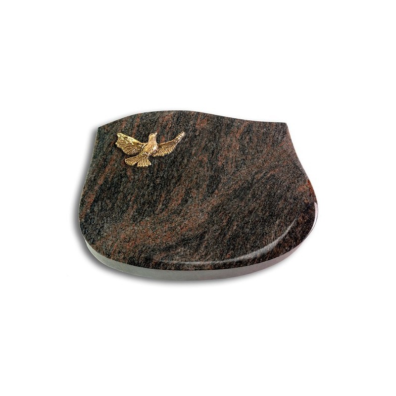 Grabkissen Cassiopeia/Himalaya Taube (Bronze)