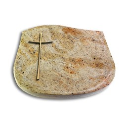 Grabkissen Cassiopeia/Kashmir Kreuz 2 (Bronze)