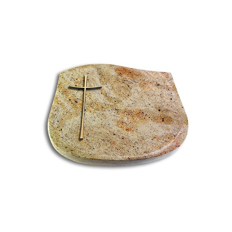 Grabkissen Cassiopeia/Kashmir Kreuz 2 (Bronze)