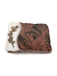 Grabplatte Aruba Wave Efeu (Bronze)