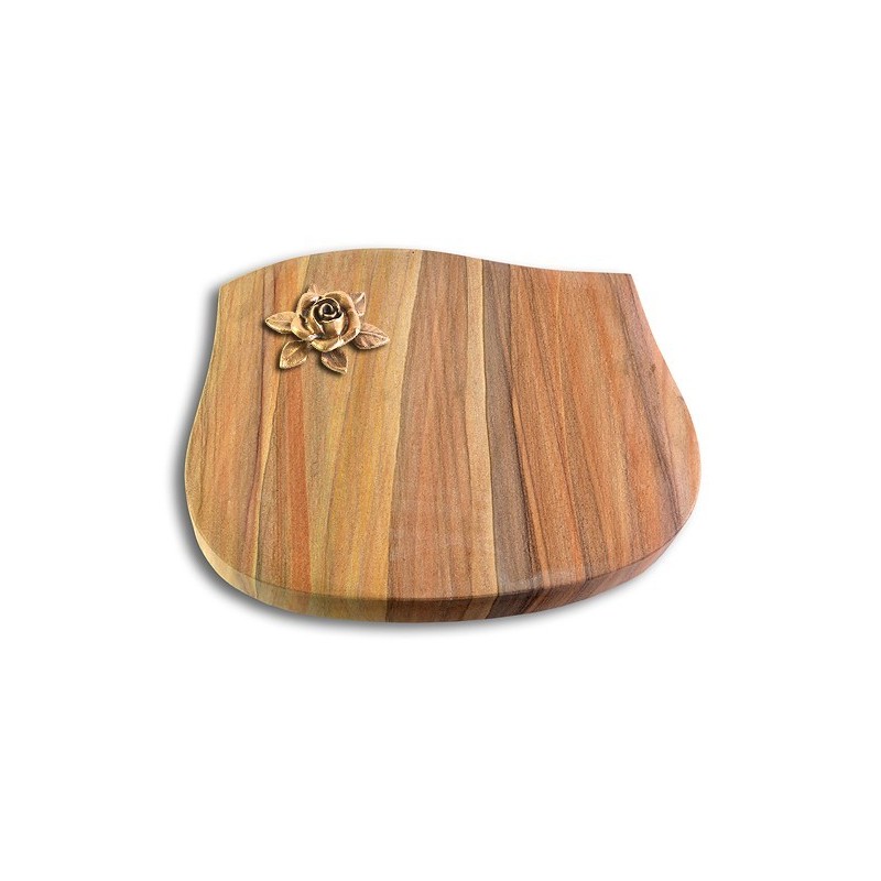 Grabkissen Cassiopeia/Rainbow Rose 4 (Bronze)