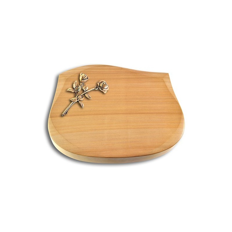 Grabkissen Cassiopeia/Woodland Rose 10 (Bronze)