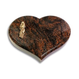 Grabkissen Coeur/Aruba Maria (Bronze)