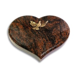 Grabkissen Coeur/Aruba Taube (Bronze)