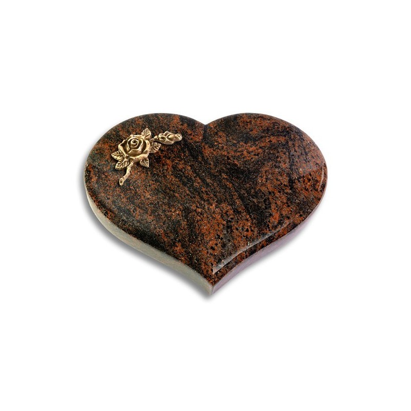 Grabkissen Coeur/Aruba Rose 1 (Bronze)