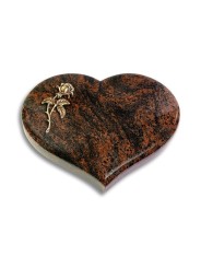 Grabkissen Coeur/Aruba Rose 2 (Bronze)