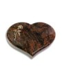 Grabkissen Coeur/Aruba Rose 2 (Bronze)