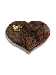 Grabkissen Coeur/Aruba Rose 3 (Bronze)