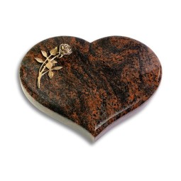 Grabkissen Coeur/Aruba Rose 6 (Bronze)