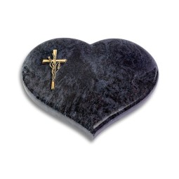 Grabkissen Coeur/Orion Kreuz/Ähren (Bronze)