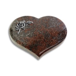 Grabkissen Coeur/Paradiso Rose 1 (Alu)