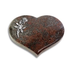 Grabkissen Coeur/Paradiso Rose 6 (Alu)