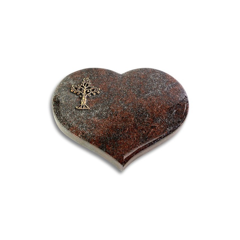 Grabkissen Coeur/Paradiso Baum 2 (Bronze)