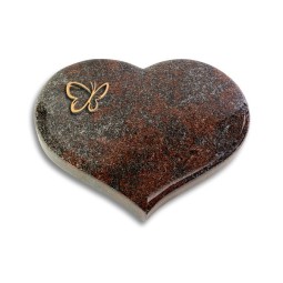 Grabkissen Coeur/Paradiso Papillon (Bronze)