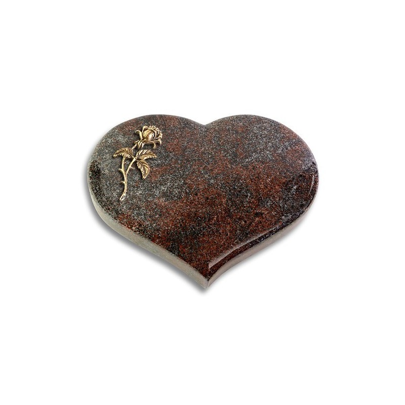 Grabkissen Coeur/Paradiso Rose 2 (Bronze)