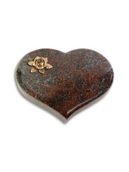 Grabkissen Coeur/Paradiso Rose 4 (Bronze)