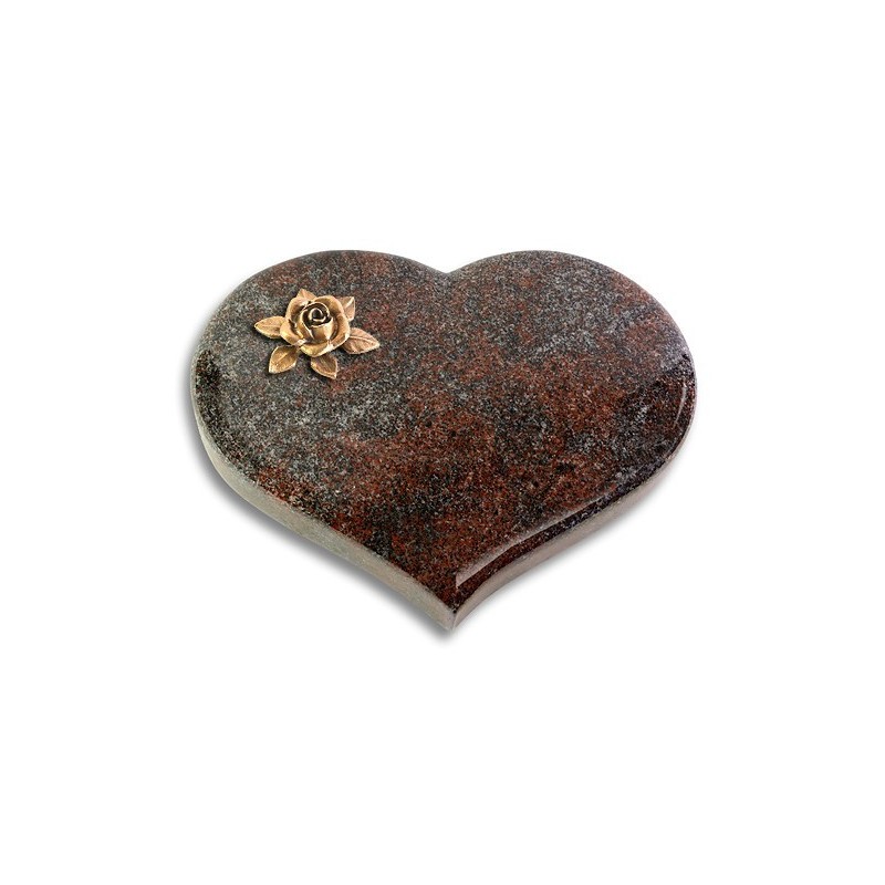 Grabkissen Coeur/Paradiso Rose 4 (Bronze)