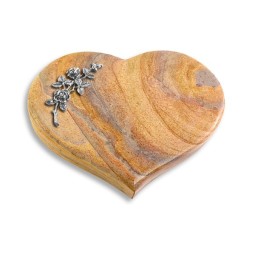 Grabkissen Coeur/Rainbow Rose 5 (Alu)