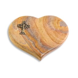 Grabkissen Coeur/Rainbow Baum 2 (Bronze)