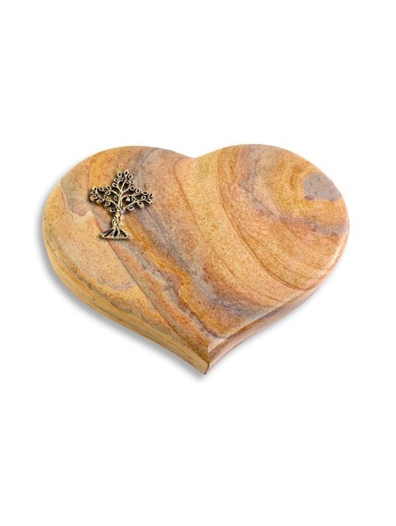 Grabkissen Coeur/Rainbow Baum 2 (Bronze)