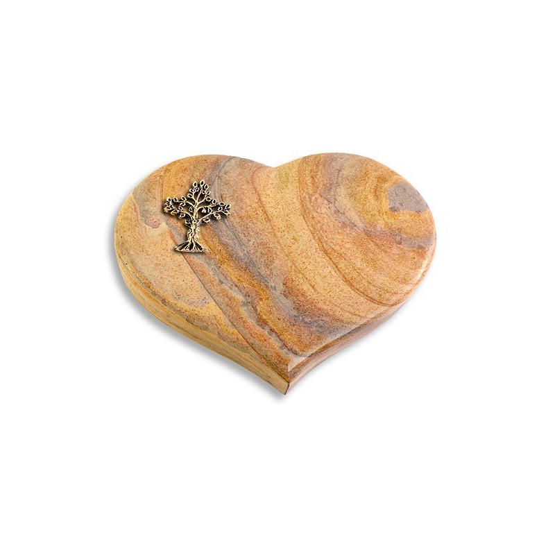 Grabkissen Coeur/Rainbow Baum 2 (Bronze)