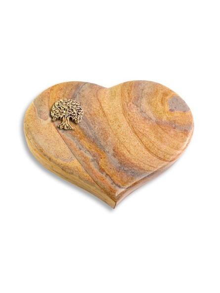 Grabkissen Coeur/Rainbow Baum 3 (Bronze)