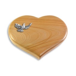 Grabkissen Coeur/Woodland Taube (Alu)