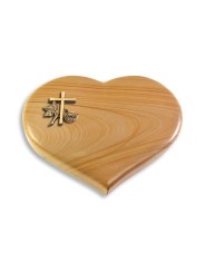 Grabkissen Coeur/Woodland Kreuz 1 (Bronze)