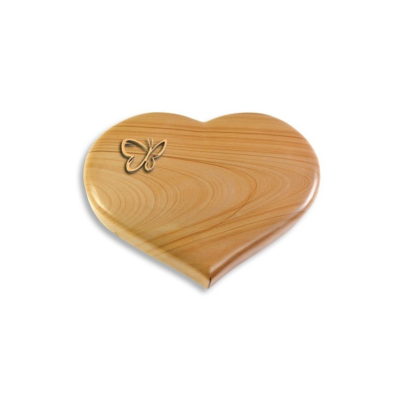 Grabkissen Coeur/Woodland Papillon (Bronze)