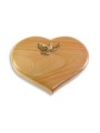 Grabkissen Coeur/Woodland Taube (Bronze)