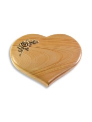 Grabkissen Coeur/Woodland Rose 1 (Bronze)