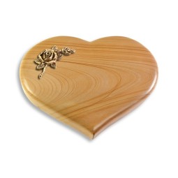 Grabkissen Coeur/Woodland Rose 1 (Bronze)