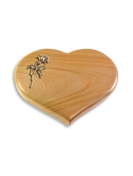 Grabkissen Coeur/Woodland Rose 2 (Bronze)