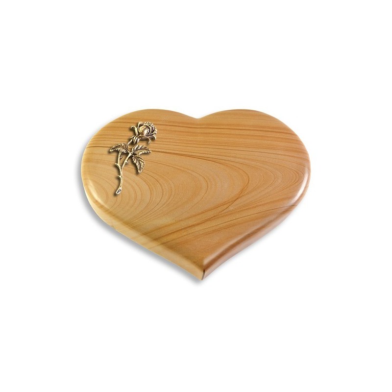 Grabkissen Coeur/Woodland Rose 2 (Bronze)