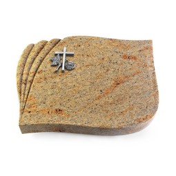 Grabkissen Eterna/New-Kashmir Kreuz 1 (Alu)