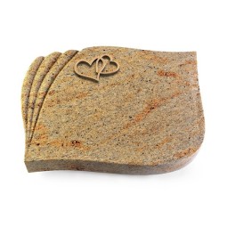 Grabkissen Eterna/New-Kashmir Herzen (Bronze)