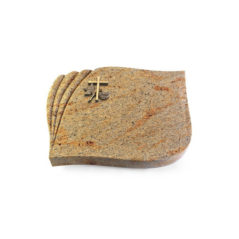 Grabkissen Eterna/New-Kashmir Kreuz 1 (Bronze)