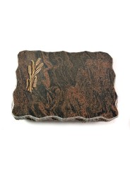 Grabplatte Barap Pure Ähren 1 (Bronze)