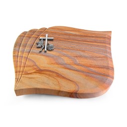 Grabkissen Eterna/Rainbow Kreuz 1 (Alu)